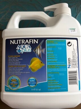 Nutrafin Aqua Plus Tap Water Conditioner - White